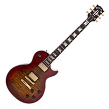 Gibson Custom Les Paul Axcess Custom Figured Top Ebony Fingerboard, Bengal Burst - Ex Demo