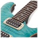 PRS SE Custom 24 Quilt, Sapphire (2026) - upper frets