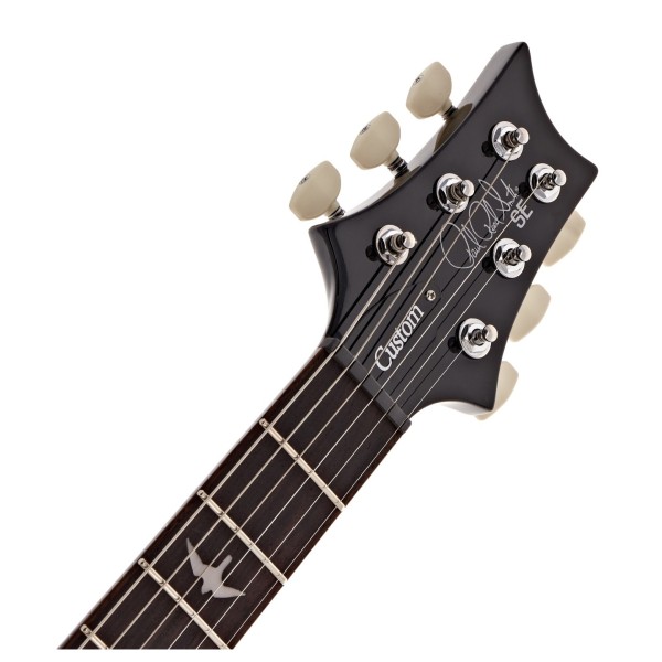 PRS SE Custom 24 Quilt, Sapphire (2026) - headstock