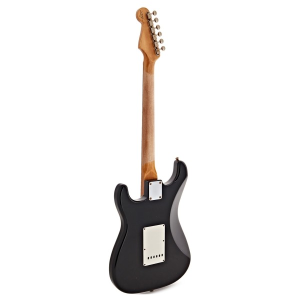 Fender Custom Shop 1960 Stratocaster Journeyman Relic, Aged Black - back 