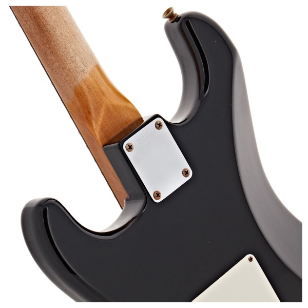Fender Custom Shop 1960 Stratocaster Journeyman Relic, Aged Black - body back 