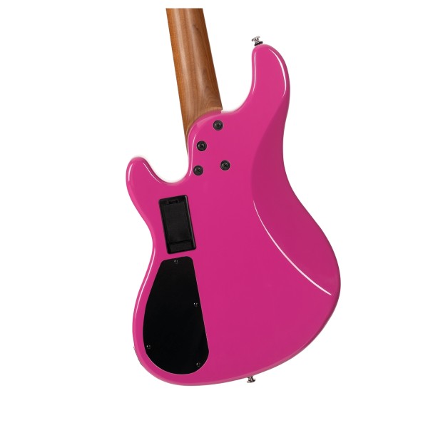 Cort GB Short Scale Bass, Fandango Purple - back of body
