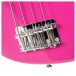 Cort GB Short Scale Bass, Fandango Purple - bridge