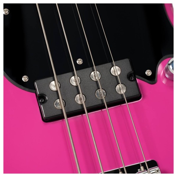 Cort GB Short Scale Bass, Fandango Purple - pickup