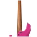 Cort GB Short Scale Bass, Fandango Purple - back of neck