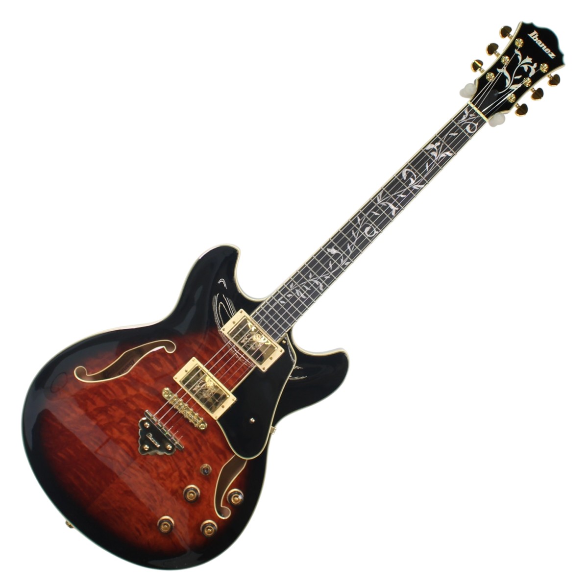 Click to view product details and reviews for Ibanez As93qmsp Dark Brown Sunburst Ex Demo.