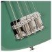 Cort GB Short Scale Bass, Forest Green - bridge