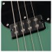 Cort GB Short Scale Bass, Forest Green - pickup