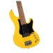 Cort GB Short Scale Bass, Yellow Crush - body