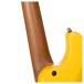 Cort GB Short Scale Bass, Yellow Crush - back of neck