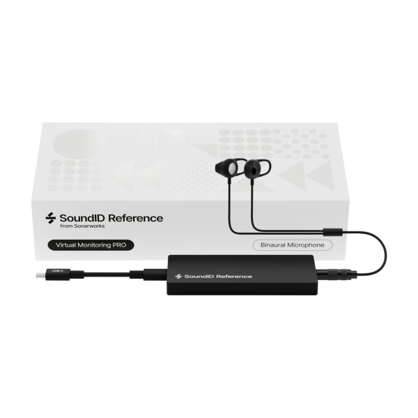 Sonarworks SoundID Reference Virtual Monitoring Pro Upgrade from Reference - Boxed (Binaural Mic)