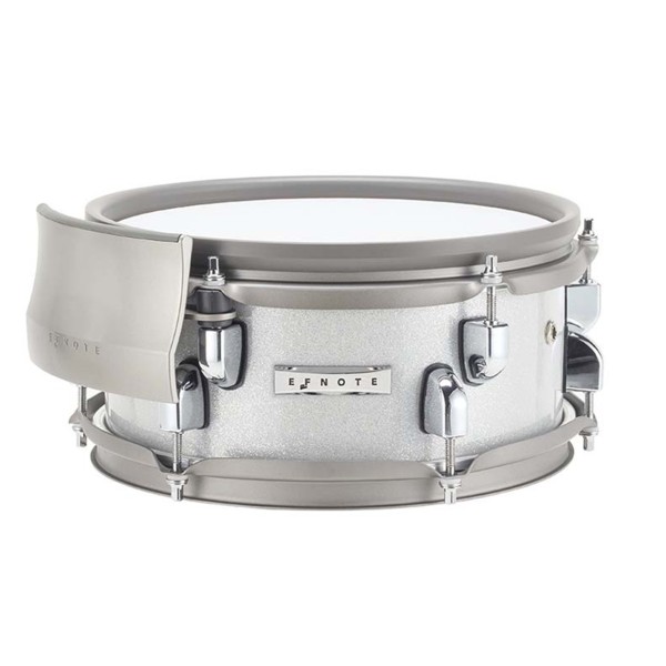Ef-Note Mini 10" Snare Drum Pad, White Sparkle