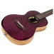 Flight Songbird Tenor Slimline Electro Ukulele, Solid Flamed Maple - body