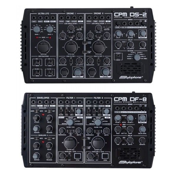Stylophone CPM DS-2 Analog Drone and CPM DF-8 Analog MultiFilter - Main