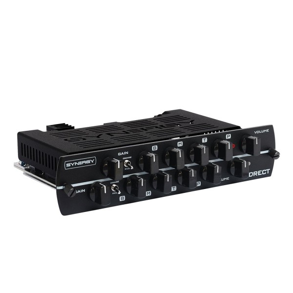 Synergy DRECT Tube Preamp Electric Guitar Module - Angled 2