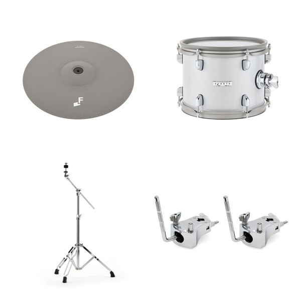 Ef-Note 5 Electronic Drum Kit Expansion Pack 1, White Sparkle