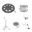 Ef-Note 5/7 Electronic Drum Kit Expansion Pack 2, White Sparkle