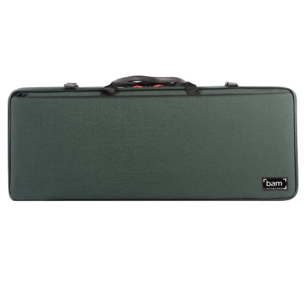 BAM 2005 Classic Double Violin Case, Forest Green - Nearly New at