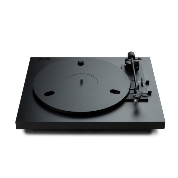 Pro-Ject A1.2 Fully Automatic Turntable, Black - Mat removed, platter exposed