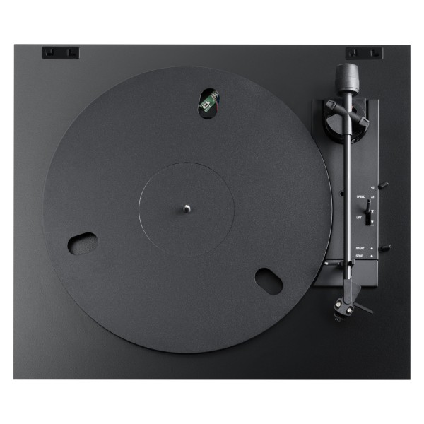 Pro-Ject A1.2 Fully Automatic Turntable, Black - Top down view