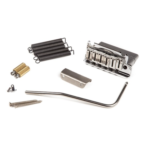 Fender American Ultra Stratocaster Bridge Assembly, Polished Steel