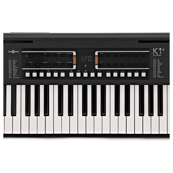K1+ 61-Note Key-Lighting Keyboard with Bluetooth by Gear4music, 5 Pack