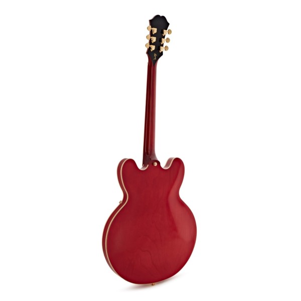 Epiphone Masterbilt Gem Archer Sheraton, Cherry Red - back