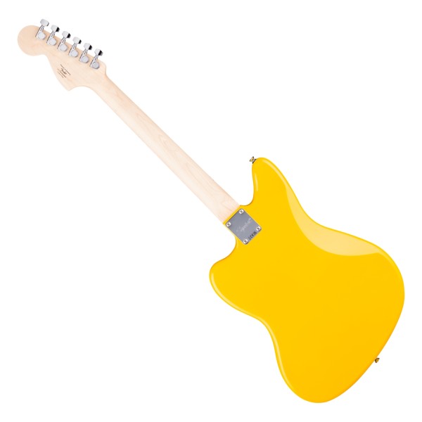 Squier FSR Affinity Series Jaguar MN, Graffiti Yellow, Back