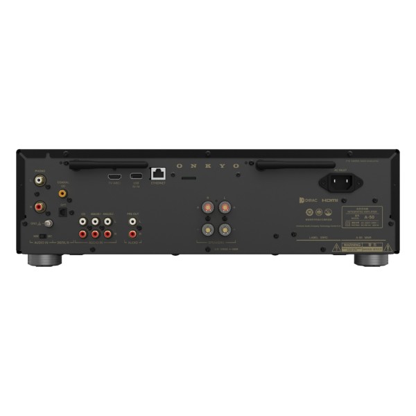 Onkyo Icon A-50 Network Integrated Amplifier, Black 4 