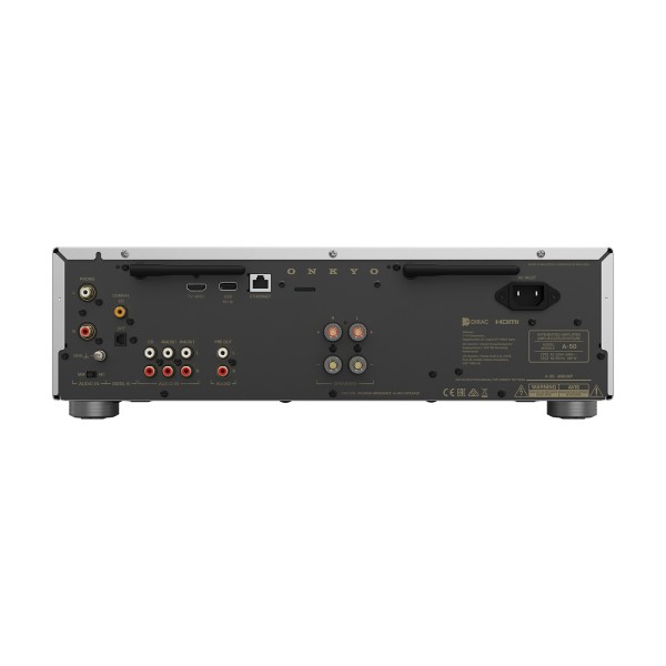 Onkyo Icon A-50 Network Integrated Amplifier, Silver 4 