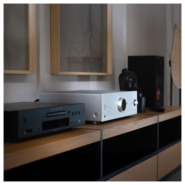 Onkyo Icon A-50 Network Integrated Amplifier, Silver lifestyle  3 