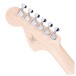 Squier FSR Affinity Jaguar MN, Daphne Blue, Headstock Rear
