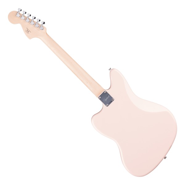 Squier FSR Affinity Jaguar LRL, Shell Pink, Rear