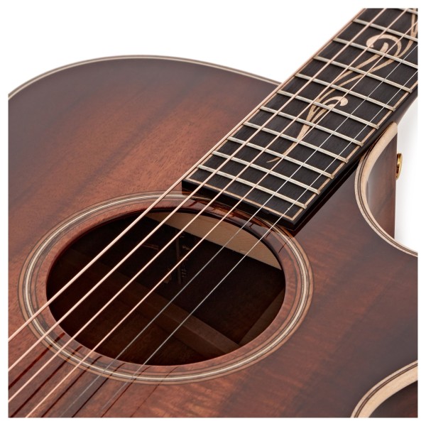 Taylor K22ce Electro Acoustic, Shaded Edgeburst #1204033121 - soundhole