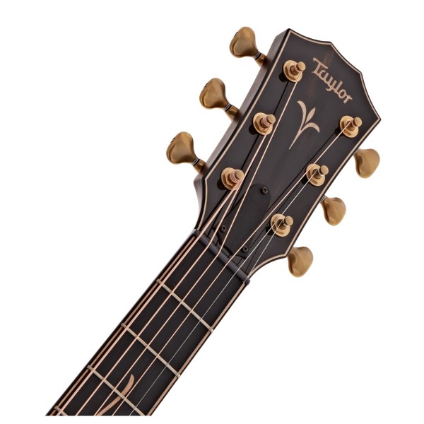 Taylor K22ce Electro Acoustic, Shaded Edgeburst #1204033121 - headstock