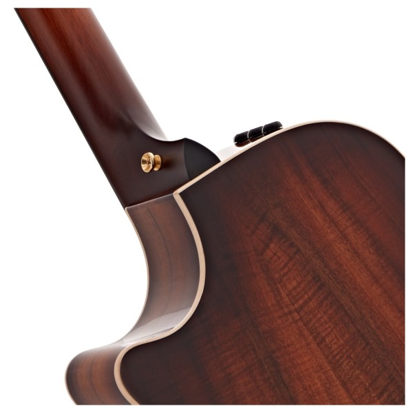 Taylor K22ce Electro Acoustic, Shaded Edgeburst #1204033121 - neck joint