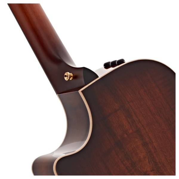 Taylor K22ce Electro Acoustic, Shaded Edgeburst #1204263095 - neck joint