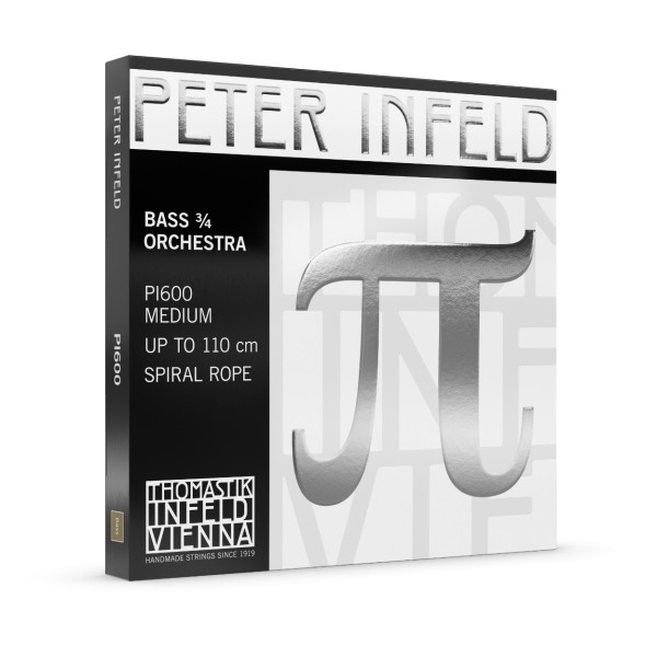 Thomastik Peter Infeld Orchestra Double Bass Strings Set, 3/4
