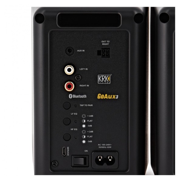 KRK GoAux 3 Portable Monitors - Ex Demo - Rear Detail