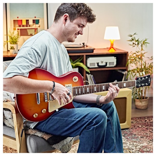 New Jersey Select Electric Guitar by Gear4music, Cherryburst