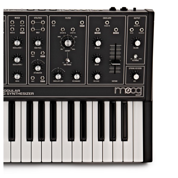 Moog Grandmother Semi-Modular Analog Synthesizer, Dark Series at