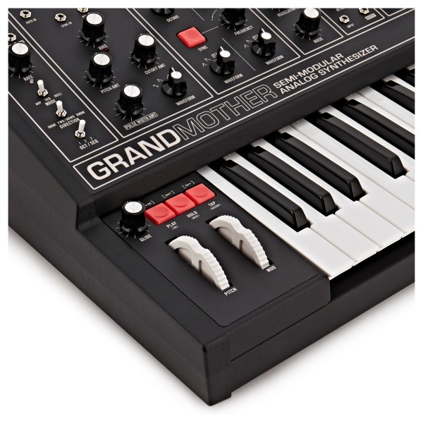 Moog Grandmother Semi-Modular Analog Synthesizer, Dark Series at