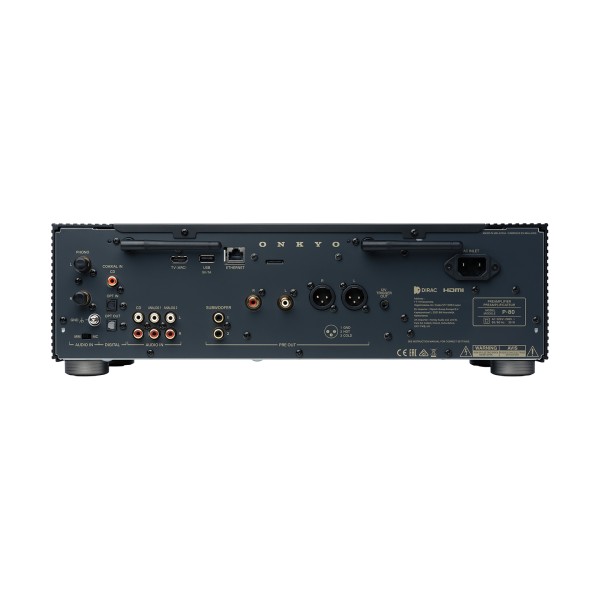 Onkyo Icon P-80 Network Preamplifier, Black 6