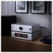 Onkyo Icon P-80 Network Preamplifier, Silver lifetyle 1