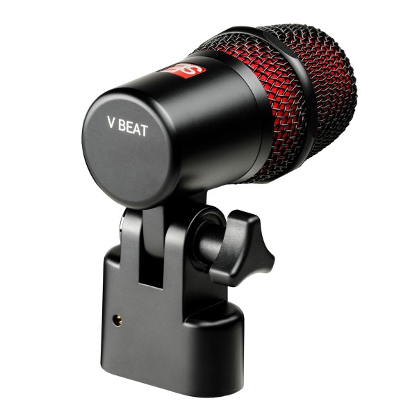 sE Electronics V Beat Drum Mic, Black - Rear Angle
