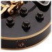 Gibson Custom 1957 Les Paul Custom Reissue 3-Pickup Bigsby Light Aged, Ebony #751237 - controls