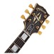 Gibson Custom 1957 Les Paul Custom Reissue 3-Pickup Bigsby Light Aged, Ebony #751237 - headstock