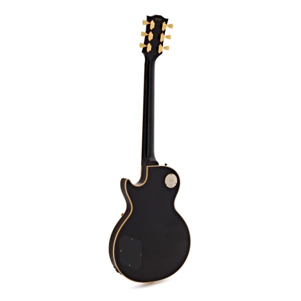 Gibson Custom 1957 Les Paul Custom Reissue 3-Pickup Bigsby Light Aged, Ebony #751237 - back