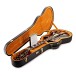 Gibson Custom 1957 Les Paul Custom Reissue 3-Pickup Bigsby Light Aged, Ebony #751237 - in case