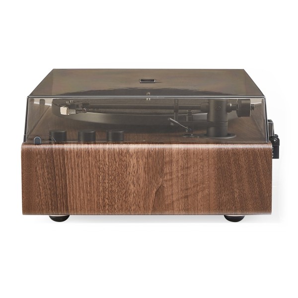 Crosley Stave Turntable, Walnut - Side